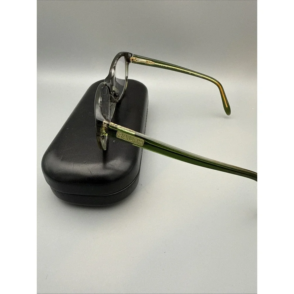 Ralph Lauren Eyeglasses, Frames Only, RA 7043, 51-17-135, Green Tortoise & Case